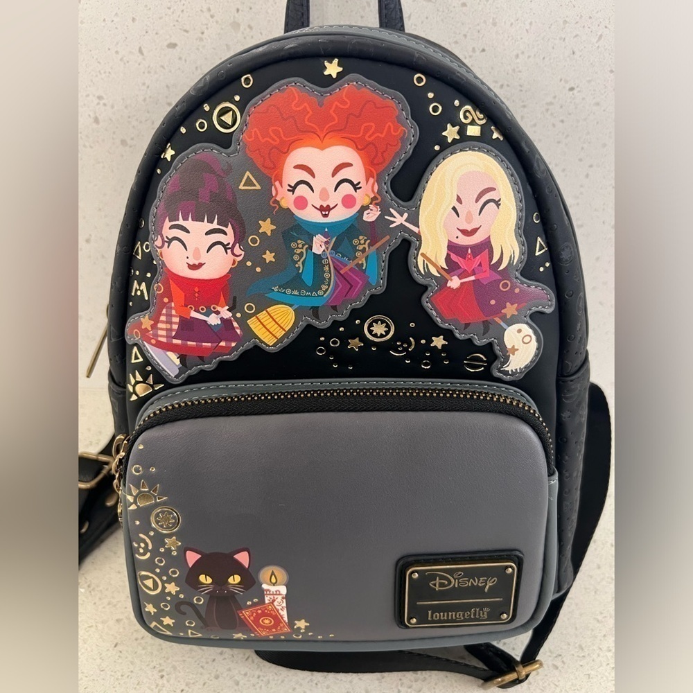 Loungefly Gray Disney Backpack - image 2